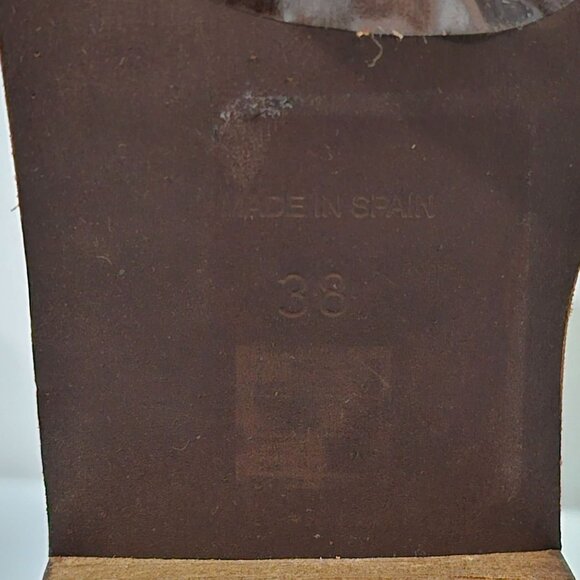 Free People Trickum Tall Lace Up Boot Womens Shoe Whiskey Brown EU Size 38 - Picture 14 of 14